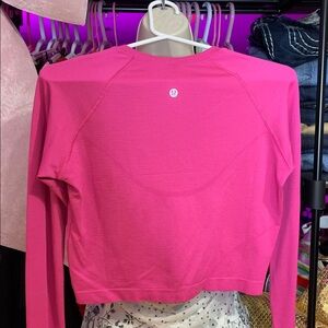 Pink Lululemon top